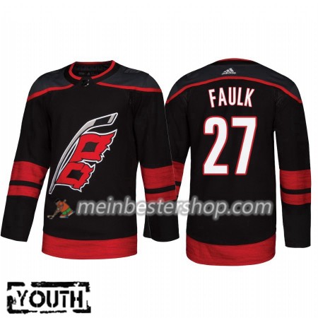 Carolina Hurricanes Justin Faulk 27 Adidas 2018-2019 Alternate Trikot Authentic - Kinder Carolina Hurricanes Justin Faulk 27 Adidas 2018-2019 Alternate Trikot Authentic - Kinder